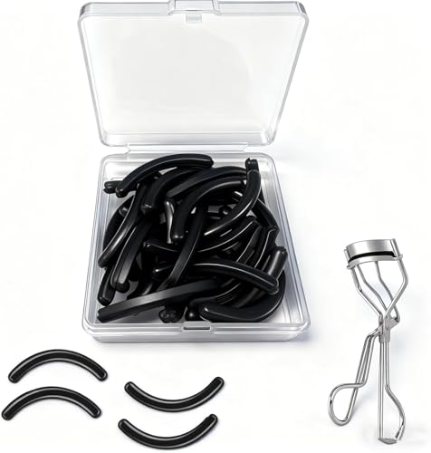 30Pack Compatible for Tweezerman Eyelash Curler Refill Pads ONLY Compatible with Tweezerman Eyelash Curler Silicone Replacement Pads (Not Include Curler)
