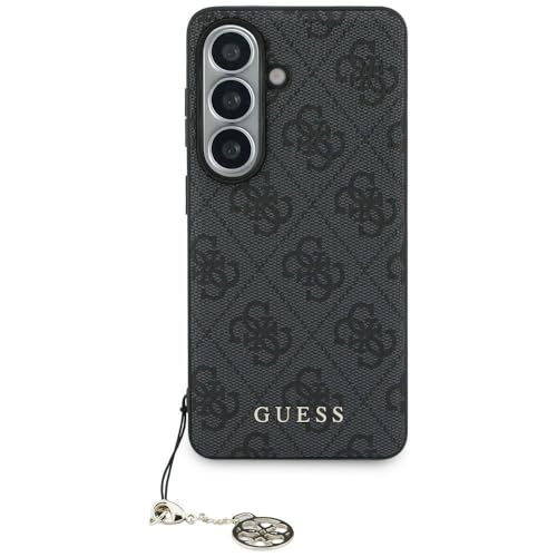 CG MOBILE Guess Classic Logo Charm Coque pour Samsung Galaxy S26 (Noir)