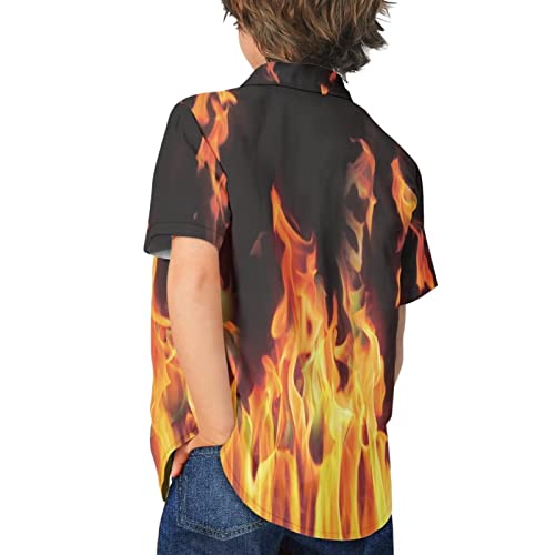 Cumagical Birthday Shirt Boy Unisex Kids Boys Shirts for Beach Vacation Short Sleeve Button Down Hawaiian Shirt for Boys4