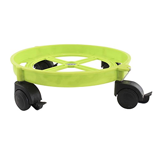 Image of RITU Plastic Cylinder Trolley - Multicolor, Heavy -Duty, Lightweight, Easy Mobility with 360 Rotating Wheels for LPG Gas Cylinder, Durable Kitchen Utility Stand for Home Use