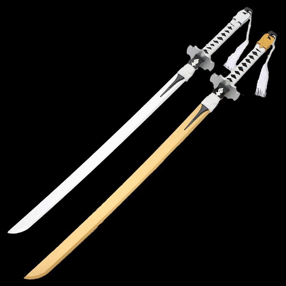 Amazon.co.jp: 悪魔のスレイヤーブレードの機械式時代の木製ナイフの刀 