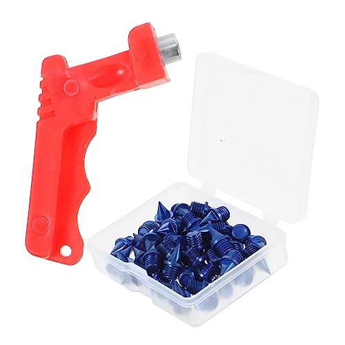 BESPORTBLE 5 Conjuntos Sapatos De Trilha Unhas Solas Picos De Unhas De Sapatos Picos De Trilha Com C