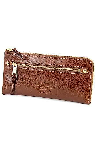 ダコタ ブラウン レザー 長財布