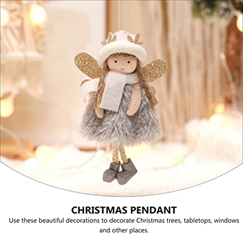 VALICLUD 3 peças de enfeites de boneca de Natal pingentes de árvore de Natal adoráveis adornos