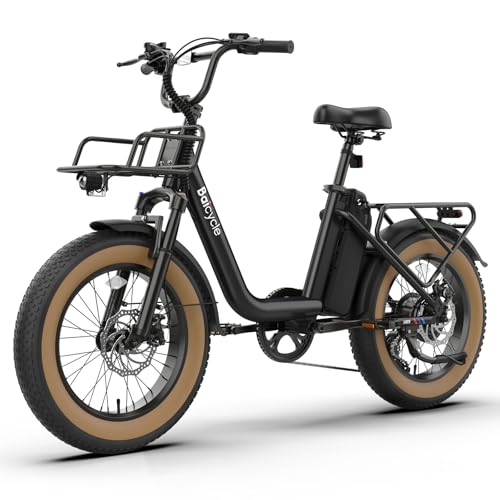 1800W Peak Electric Bikes for Adults 20' Fat Tire...