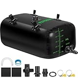 VIVOSUN 240 L/64 Gal Water Storage Bladder, Foldable and Portable Water Tank, Water Storage Bag Containers for RV, Camping, Garden, Irrigation, Drought Resistance, Firefighting