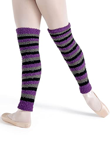 Calentadores Capezio Harmonie 24 rayas pamper de punto elástico de alta densidad