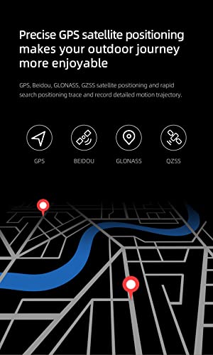 mibro GS Relógio inteligente,GPS Positioning,1.43'' Touch Screen HD,5ATM waterproof,com monitorado