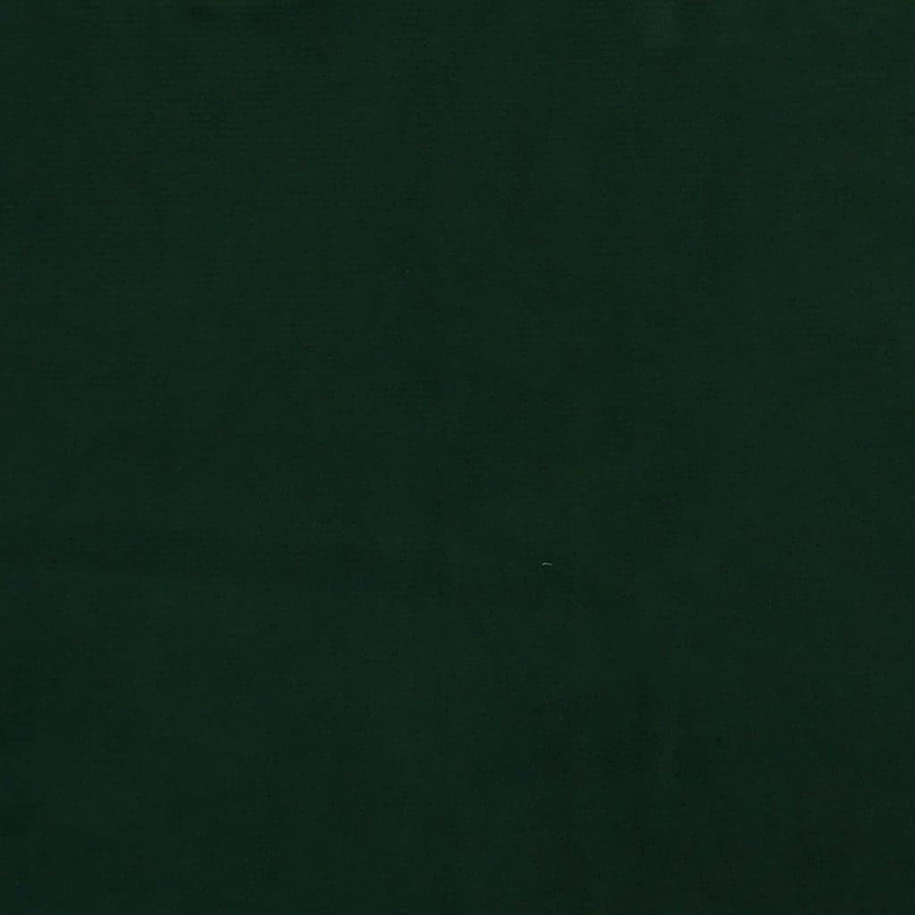 Banc Vert foncé 100x35x41 cm Velours