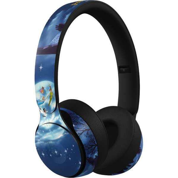 Skinit Decal Audio Skin Compatible with Beats Solo Pro - Officially Licensed Disney Peter Pan Wendy and The Boys to Neverland Design
