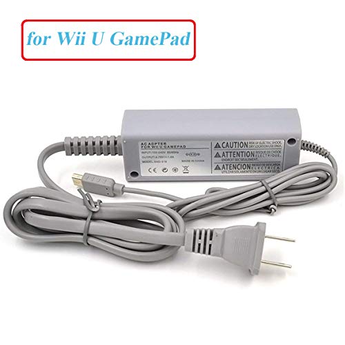 NIFERY Wii U Gamepad Charger, AC Adapter Power Supply Charger Cable for Nintendo