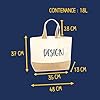 Sac Jute Mère-Veilleuse 3 | Cabas de Plage Courses Coton et Toile de Jute | Idée Cadeau Maman Humour Original Noël Anniversaire Fête des Mères Famille Amour Naissance Retraite #2