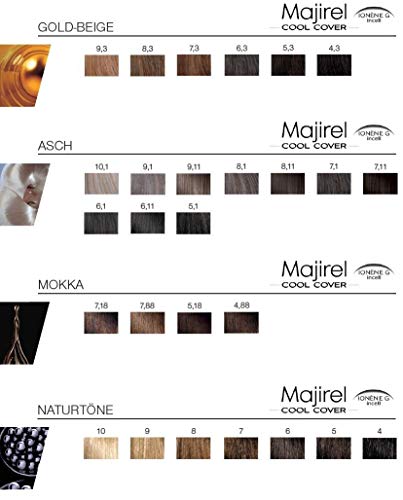 Majirel Cool Cover N°4.3 Chatain Doré 50 Ml - vue 7