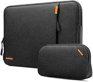 tomtoc lady Laptop Sleeve for 13-inch MacBook Air M2/A2681 M1/A2337 2022-2018, MacBook Pro M2/A2686 M1/A2338 2022-2016, 12.3 Surface Pro 9/X/8/7+/7/6/5, Protective Case with Organized Accessory Pouch