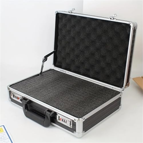 Caja de herramientas portátil con contraseña y aleación rígida 3
