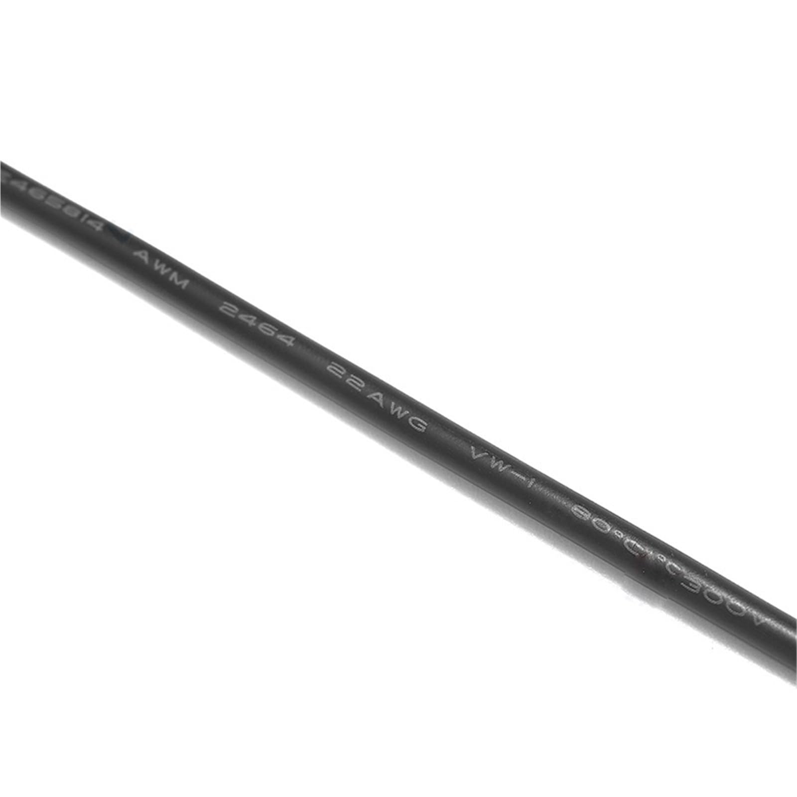 Cable de extensión eléctrico de 2 pines con aislamiento térmico, 20 metros, 26AWG a 16AWG, Cable de Audio for lámpara Conectores(18AWG)