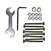 Kings Brand Furniture - 42 PCS Set of Bed Frame Hardware, Headboard & Footboard