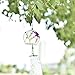 Sizet Japanese Wind Chimes 4 Pcs, Winter Fall Series Handmade Glass Wind Bells Birthday Gift Christmas Outdoor Decorations Oriental Style