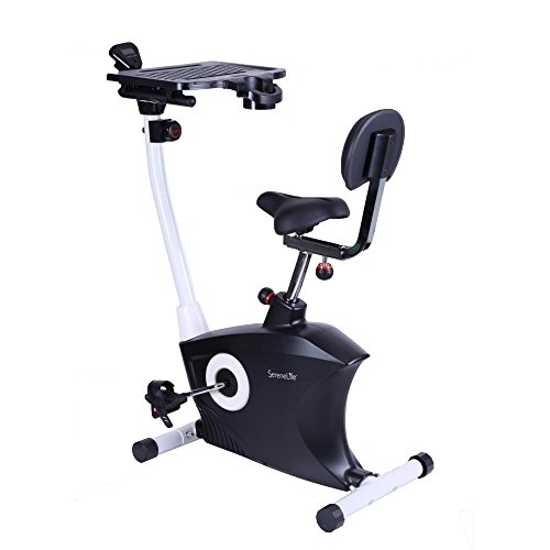 SereneLife-Exercise-Bike-Upright-Stationary-Bicycle-Pedal-Cycling-Trainer-Fitness-Machine-Equipment-with-Laptop-Tray-for-Workout-Weight-Loss-Fitness-Health-at-Home-Office-SLXB9