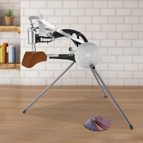 WFIETN - Máquina de coser manual de cuero, 360 ° de ajuste flexible, máquina de coser de cuero, soporte triangular de ajuste universal con tres máquinas de coser de cuero antideslizantes para hilo de WFIETN - Máquina de coser manual de cuero, 360 ° de ajuste flexible, máquina de coser de cuero, soporte triangular de ajuste universal con tres máquinas de coser de cuero antideslizantes para hilo de