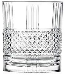 KLEIN 54120 BACCARAT FRANCE 6 Glasses for Whisky/Cocktail Crystal - Service Diamant 33 cl 11,4 fl oz - Klein House - Company Artisan du Cristal - Gift Set - Stamped