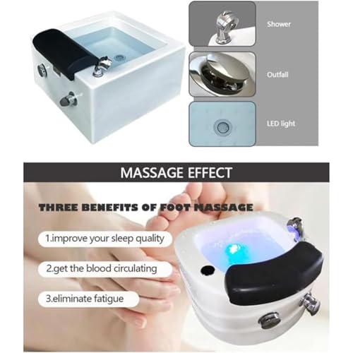 Masajeador para pies con spa y masaje relajante miniatura 6