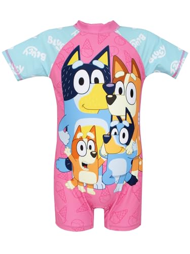Bluey Swimsuit | Girls One Piece Swimsuits | Bathing Suit Girls | Official Merchandise