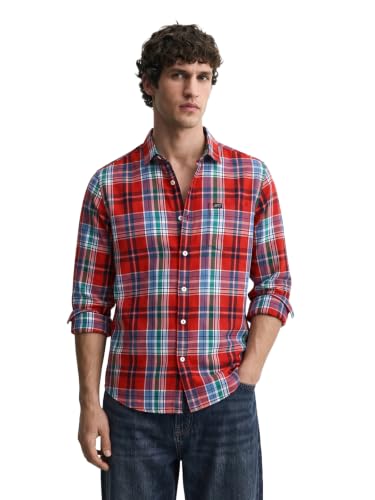 Image of THE Indian Garage CO Men's Cotton Slim Fit Shirt