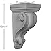 Ekena Millwork COR06X07X13DE 6-Inch W x 7-Inch D x 13 1/4-Inch H Devon Corbel