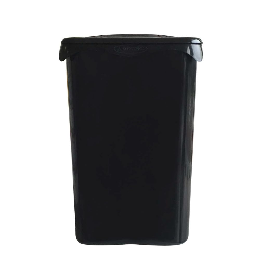 ROSSIGNOL Bote de basura con puerta automática PORTASAC 23L | Papelera bajo fregadero interior mueble cocina 23L con apertura automática. Fabricado en Francia, fácil de instalar.