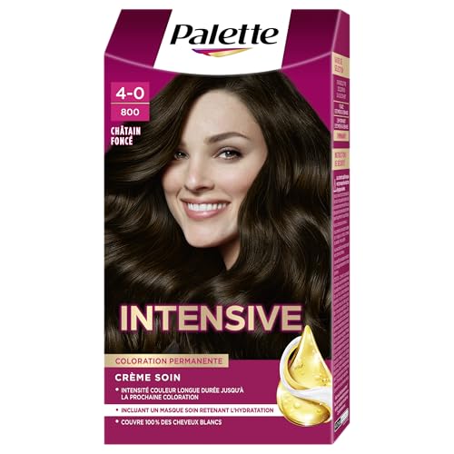 Schwarzkopf - Palette - Coloration Permanente Cheveux - Crème Soin - Couvre 100% des Cheveux...
