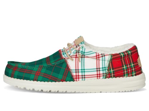 Hey Dude Men's Wally Tri Tartan Plaid Loafer4