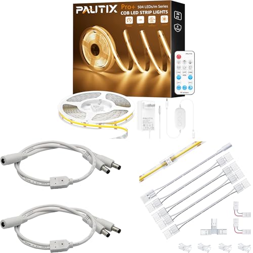 Tira LED COB 2700K 7.5m 2-Pack Dimmable Luz Cálida miniatura 1