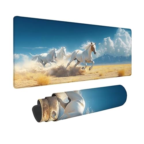 Tapis souris cheval sous main bureau pour organiser votre espace PC