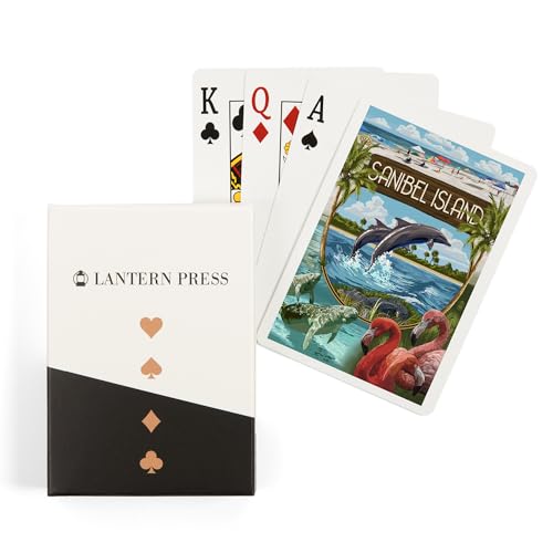 Baraja de cartas Póker Sanibel Island Florida 52 piezas