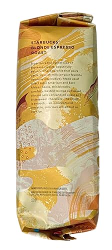 Starbucks Blonde Espresso Light Roast 0,5 kg ganze Bohnenkaffee - image 2