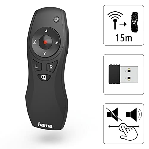 Télécommande de présentation Hama X-Pointer pour animer vos réunions PowerPoint avec aisance
