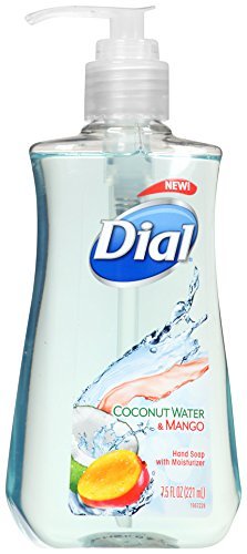 Dial Coconut Water and Mango Hand Soap with Moisturizer 7.5 Fl Oz (pack of 2)