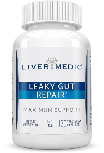 Liver Medic Leaky Gut Repair Natural Gut Health Supplement Glutamine