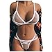 Produktbild Damen Sexy Dessous Damen Push Up Spitze Transparent Bodysuit ReizwäSche Lingerie Tiefer V-Ausschnitt UnterwäSche Erotische Halfter NachtwäSche Babydoll Provocative Durchsichtigen Pyjama Frau Freundin