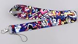 Pinstant The Amazing Digital Circus Pomni the Jester Cartoon Animated TV Show Web Series 17.7" Neck Lanyard Keychain Holder ID Badge Mobile Phone Pin Strap