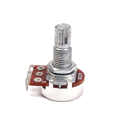 OFFSCH potenciômetro de áudio potenciômetro de guitarra potenciômetro logarítmico violão guitarras p