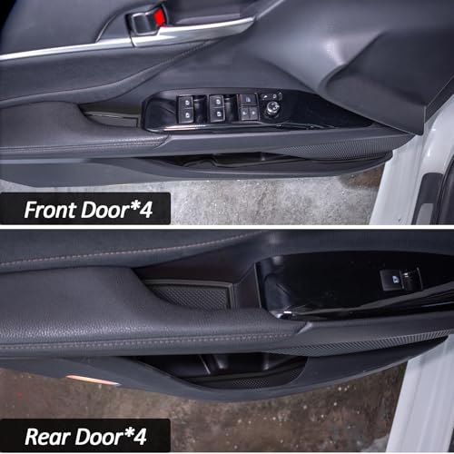 Tapetes interiores antideslizantes para Toyota Camry 2018-2024 miniatura 2