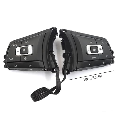 Commande de Volant Cassée Solution Bouton Multifonction Plastique Référence 5G0959442AE