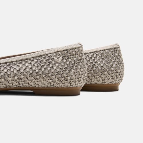 Image of VIVAIA Margot 3.0 Newly Upgraded Women's Ballet Flats Comfortable Square-Toe V-Cut Flats Casual Dress Washable Sustainable Shoes