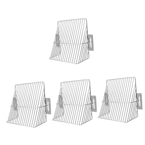 Filtre pour écoulement SHINEOFI 4 pièces en acier inoxydable pour tuyaux de drainage