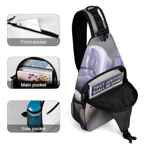 Bolso cruzado con forma de corazón para senderismo miniatura 4