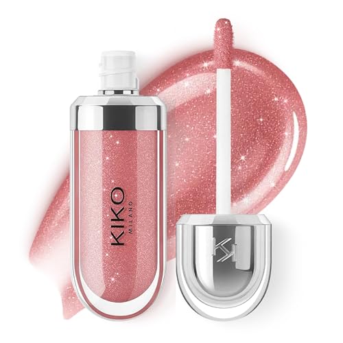 KIKO S.p.A. KIKO Milano 3D Hydra Lip Gloss – High Shine, Hydrating, Plumping, Non-Sticky, Moisturizing Lip Makeup