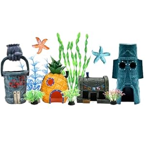 Fish Tank Decorations,House Ornament Kit,Aquarium Decor