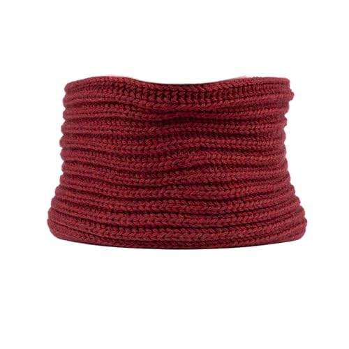 Calentador de cuello de lana merino 100% Hecho en Italia braga de punto premium unisex 5